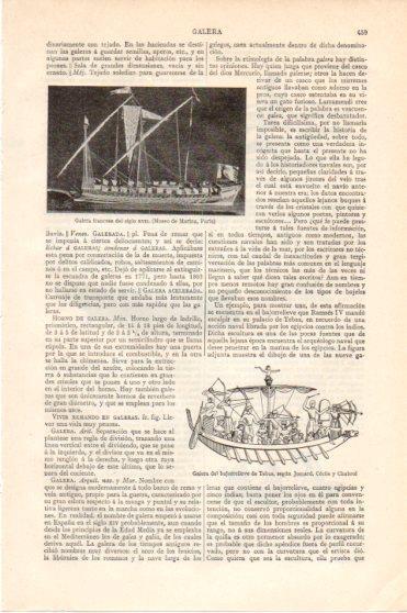 LAMINA V46197: Galera de Francia siglo XVII