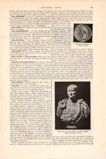 LAMINA V46201: Busto del emperador Galba