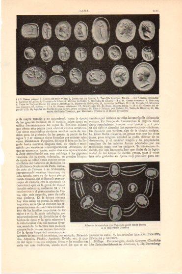 LAMINA V46301: Gemas de Grecia