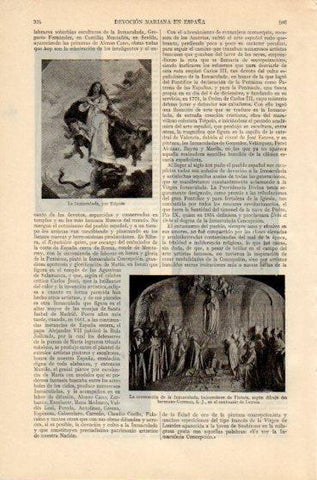 LAMINA V46402: La Inmaculada por Tiepolo