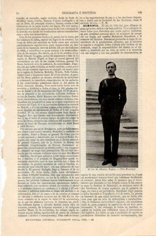 LAMINA V46405: Rey Zoglou de Albania