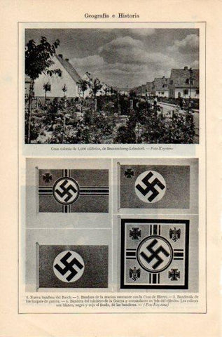 LAMINA V46406: Banderas del Reich, Alemania