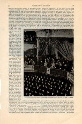 LAMINA V46408: Hitler y el Gobierno central de Berlin