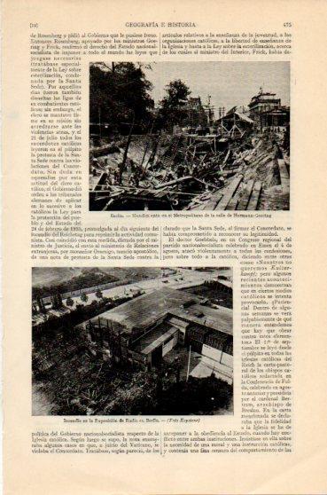 LAMINA V46410: Hundimiento del metro en calle Hermann-Goering, Berlin