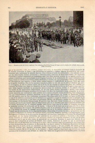 LAMINA V46417: Manifestacion del frente nacional, Paris