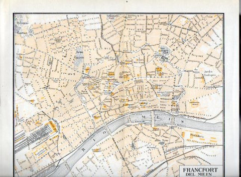 LAMINA V46443: Plano de Francfort del Mein