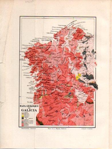 LAMINA V46450: Mapa de Galicia