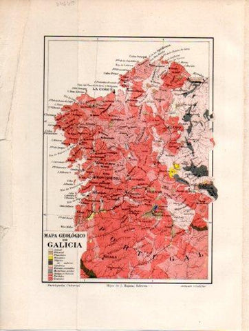 LAMINA V46450: Mapa de Galicia