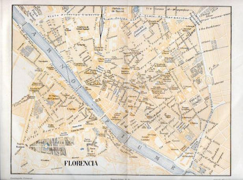 LAMINA V46452: Plano de Florencia