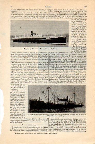 LAMINA V46438: Klim buque de Rusia