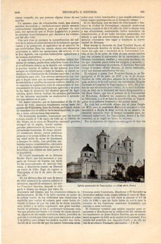 LAMINA V46420: Iglesia de Tegucigalpa