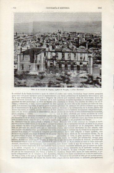 LAMINA V46433: Vista de Angora, Turquia