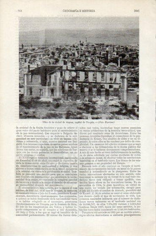 LAMINA V46433: Vista de Angora, Turquia