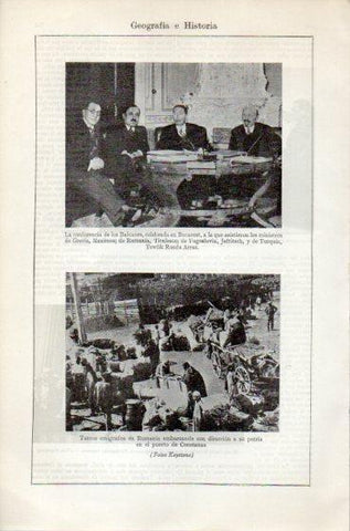 LAMINA V46434: Conferencia de los Balcanes en Bucarest