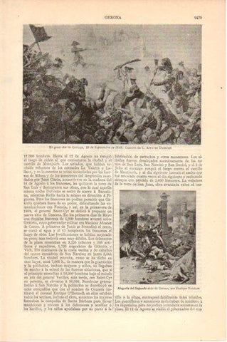 LAMINA V46325: El gran dia de Gerona por C. Alvarez Dumont