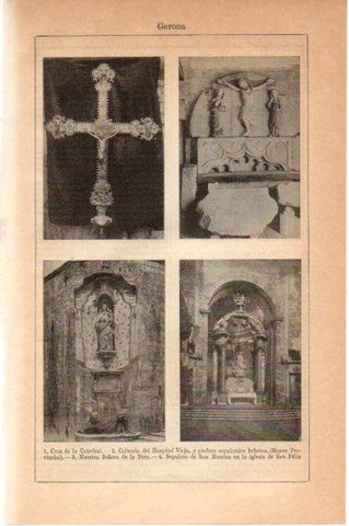LAMINA V46330: Nuestra Señora de la Pera, Gerona