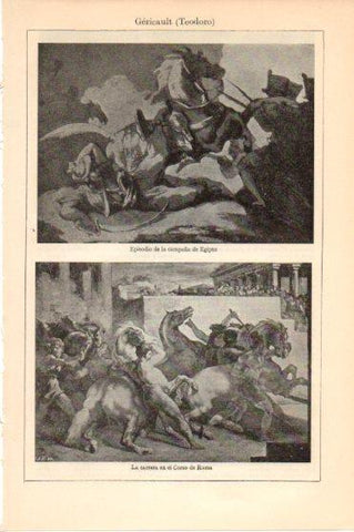 LAMINA V46320: Obras por T. Gericault