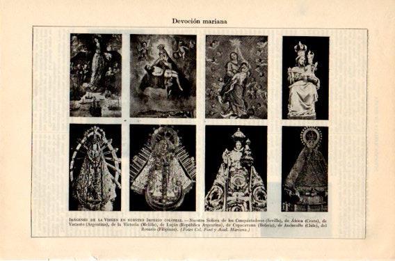 LAMINA V46364: Devocion mariana Virgen Maria