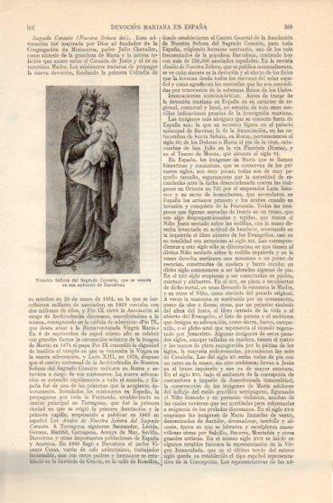 LAMINA V46375: Nuestra Señora del Sagrado Corazon, Barcelona