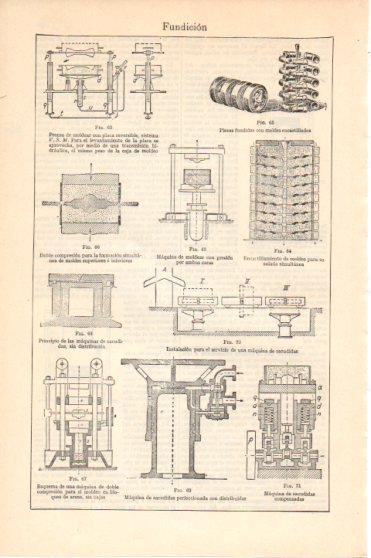 LAMINA V46147: Maquinas de fundicion