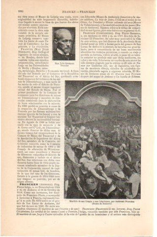 LAMINA V45981: Martirio de san Crispin por A. Francken
