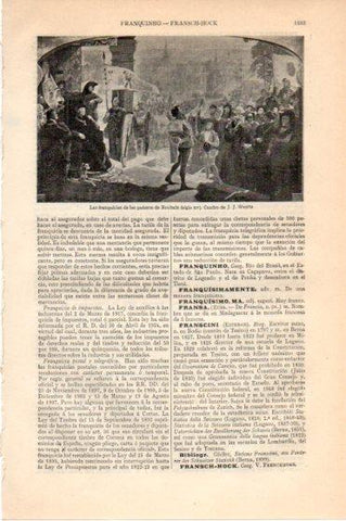 LAMINA V45984: Las franquicias de los pañeros de Roubaix por Weerts