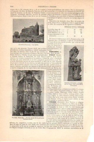 LAMINA V45987: Iglesia de Frenchilla, Palencia