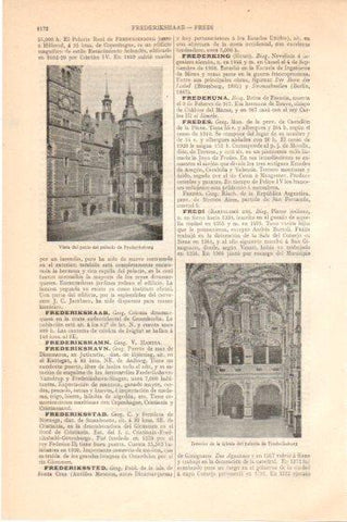 LAMINA V45988: Palacio de Frederisksborg, Dinamarca