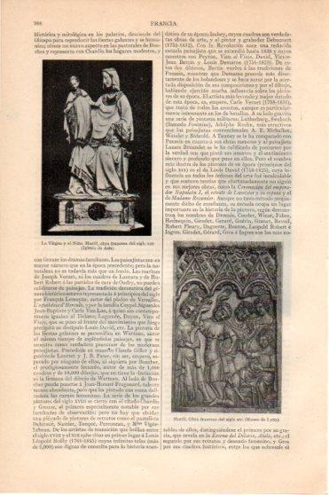 LAMINA V45975: La Virgen y el Niño. Marfil siglo XIV Francia