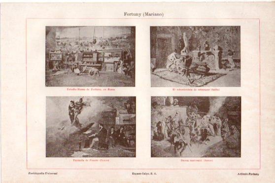 LAMINA V45965: Obras varias por Mariano Fortuny