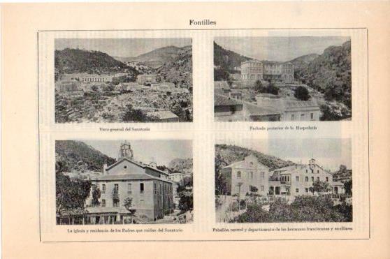 LAMINA V45882: Sanatorio, Hosperia e iglesia en Fontilles
