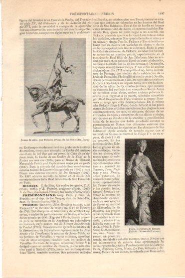 LAMINA V45992: Juana de Arco por Fremiet
