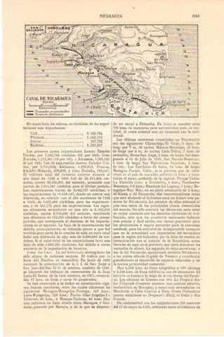LAMINA V46106: Mapa del canal de Nicaragua