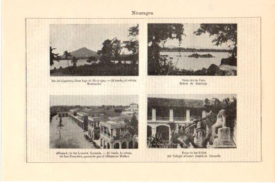 LAMINA V46107: Vistas de Nicaragua
