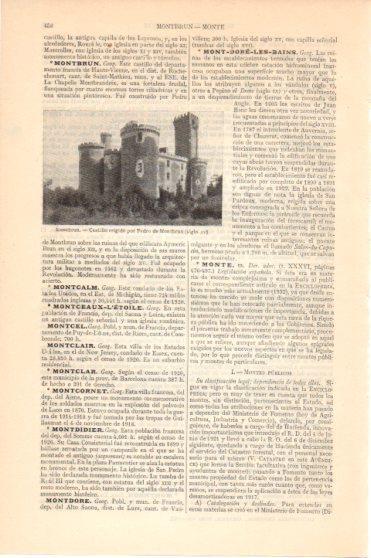 LAMINA V46086: Castillo de Montbrun, Francia