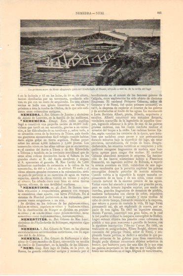 LAMINA V46108: Primera nave de Nemi