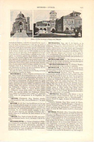 LAMINA V46137: Catedral y Palacio del Gobierno en Ostia