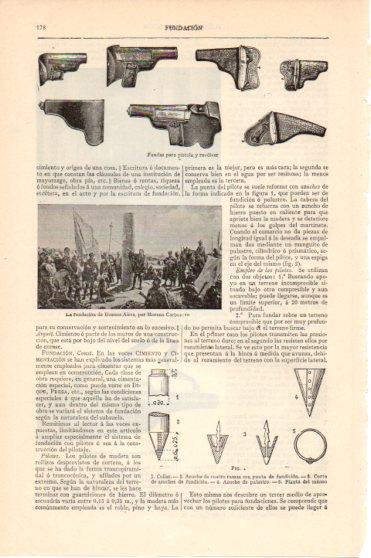 LAMINA V46141: Fundas para pistola y revolver