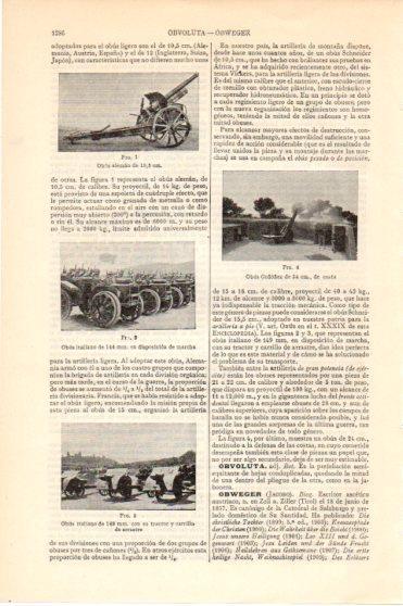 LAMINA V46122: Obus aleman e italiano