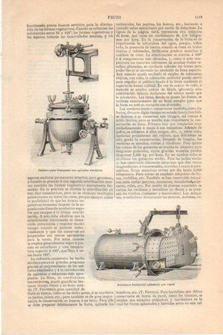 LAMINA V46023: Autoclave horizontal calentado por vapor