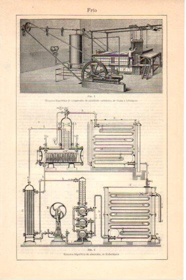 LAMINA V46007: Maquina frigorifica de absorcion de Habermann