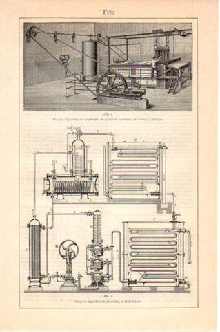 LAMINA V46007: Maquina frigorifica de absorcion de Habermann
