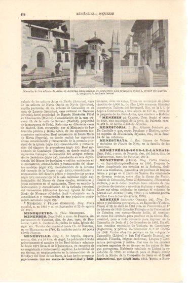 LAMINA V46062: Mansion de los señores de Arias en Asturias