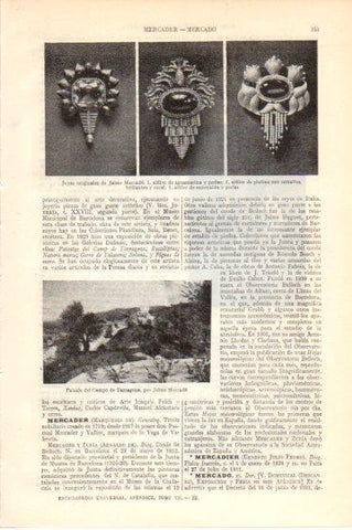 LAMINA V46068: Joyas varias por Jaime Mercade