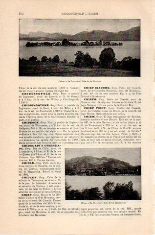LAMINA V46799: Isla de las Mujeres en Chiem, Alemania