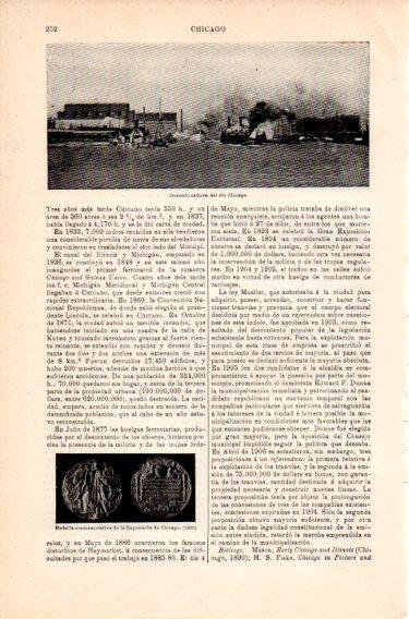 LAMINA V46792: Desembocadura del rio Chicago
