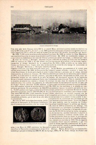LAMINA V46792: Desembocadura del rio Chicago