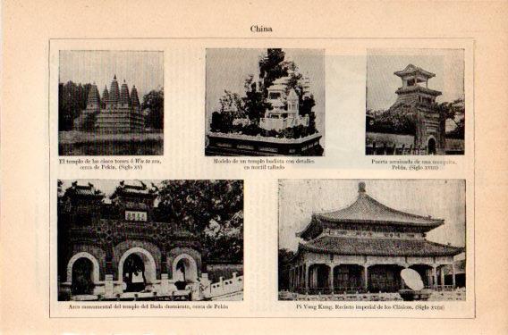 LAMINA V46824: Templos de China