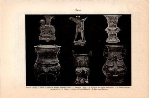 LAMINA V46838: Bronces de China