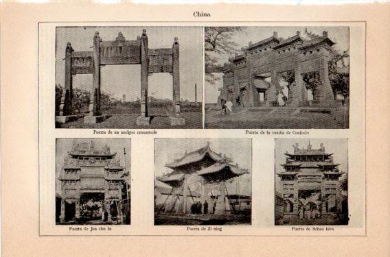 LAMINA V46825: Puertas de China